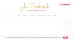 Desktop Screenshot of jenfrederick.com